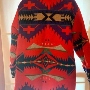 Vintage 1980s Pendleton Wool Coat - Women’s Small/Medium